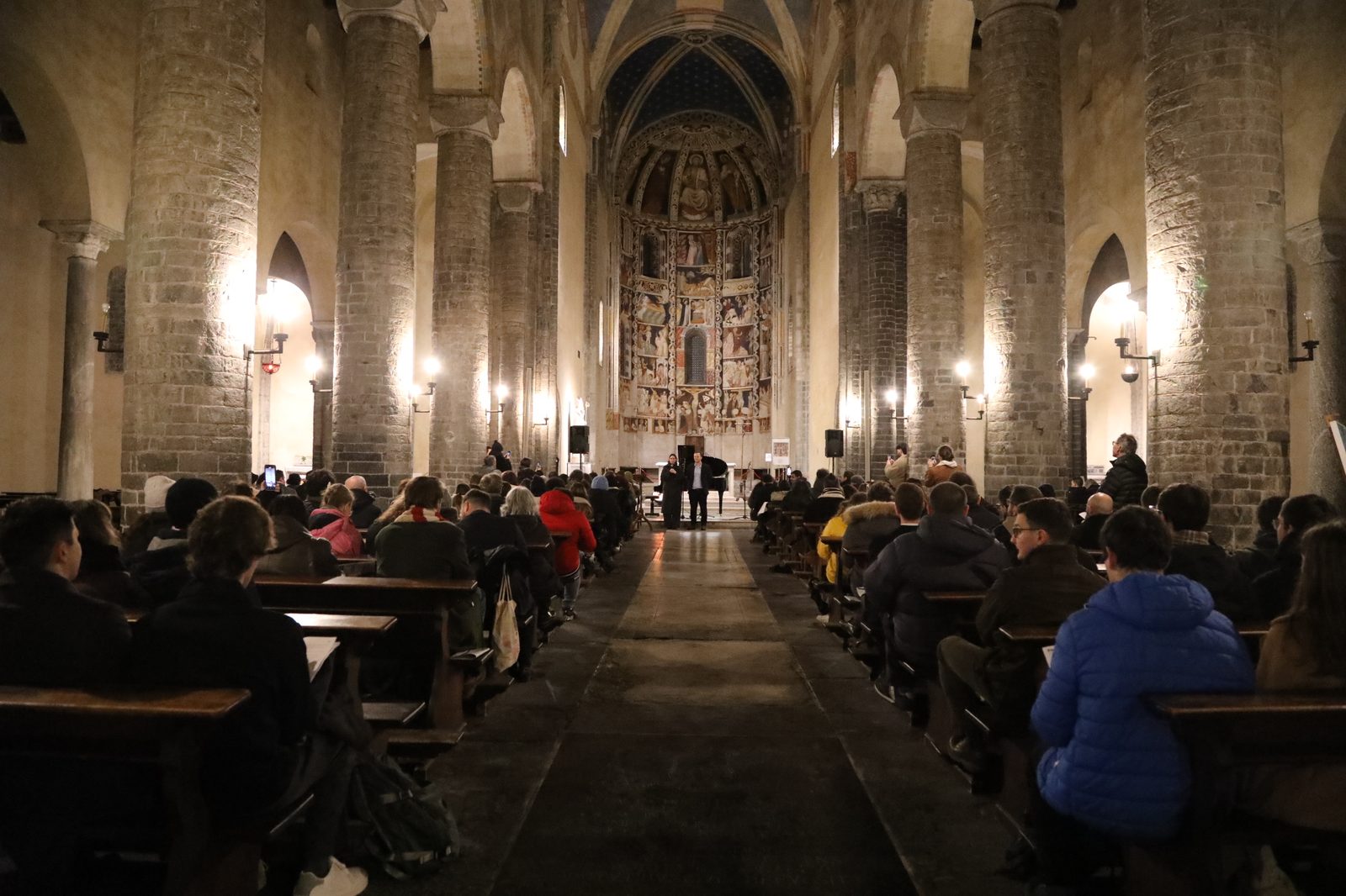 Concert pour la paix à la basilique Sant'Abbondio