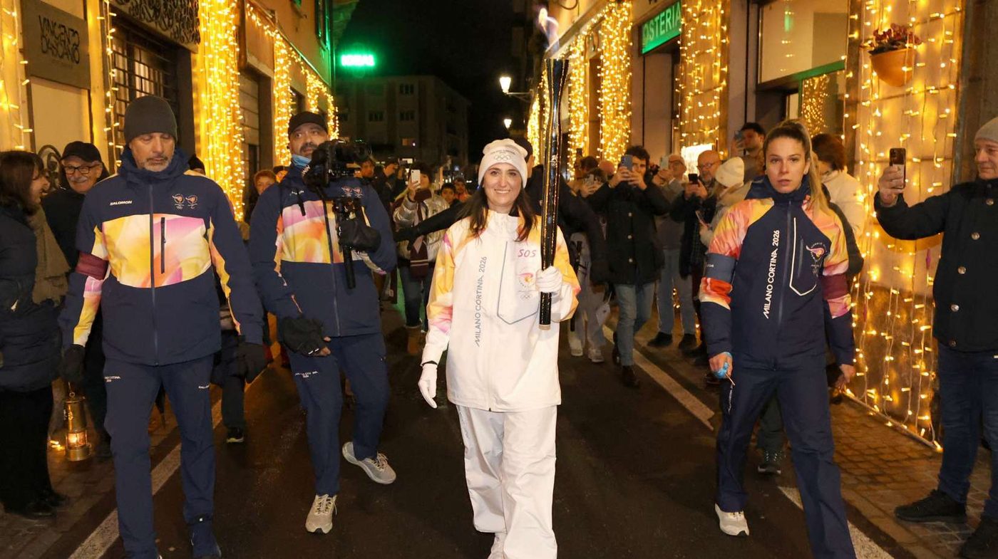 Cortège de la flamme olympique