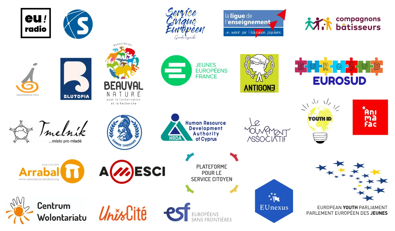 Logos of the organisations that signed the joint proposals